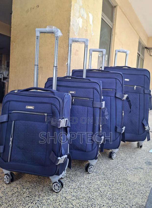 Managerial 4 in 1 Fabric Laxurious Suitcase Briefcase Travel Bag