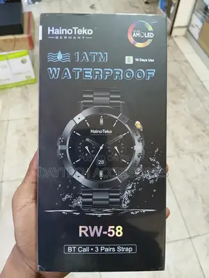 Haino Teko Rw-58 Waterproof Smartwatch - Black