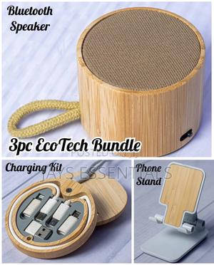 3pc Ecotech Valentines Gift Bundle : Charging Kit , Phone Stand , Bt - main view