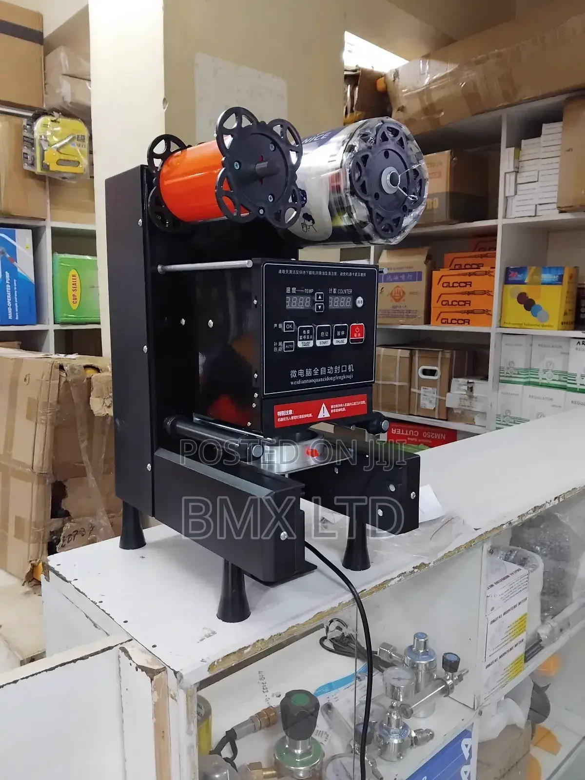 Plastic Cup Automatic Sealing Machine for Takeaway Beverage Packaging