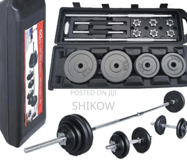 York 50kg Weight Dumbbell Set – Heavy-Duty Training Gear