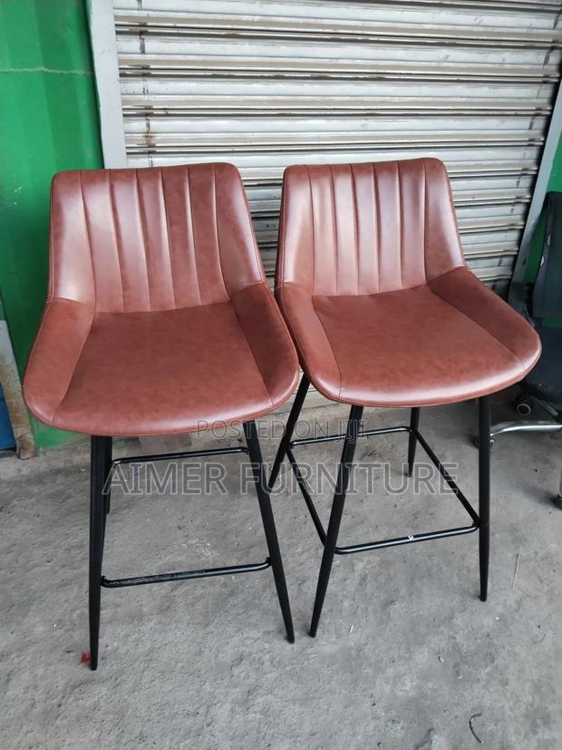 Brown Counter Chair