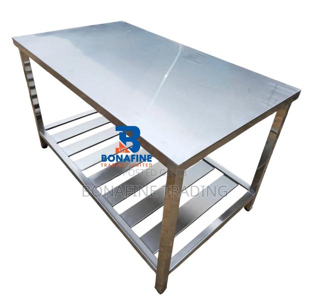 3*6 Ft Stainless Steel Table - main view