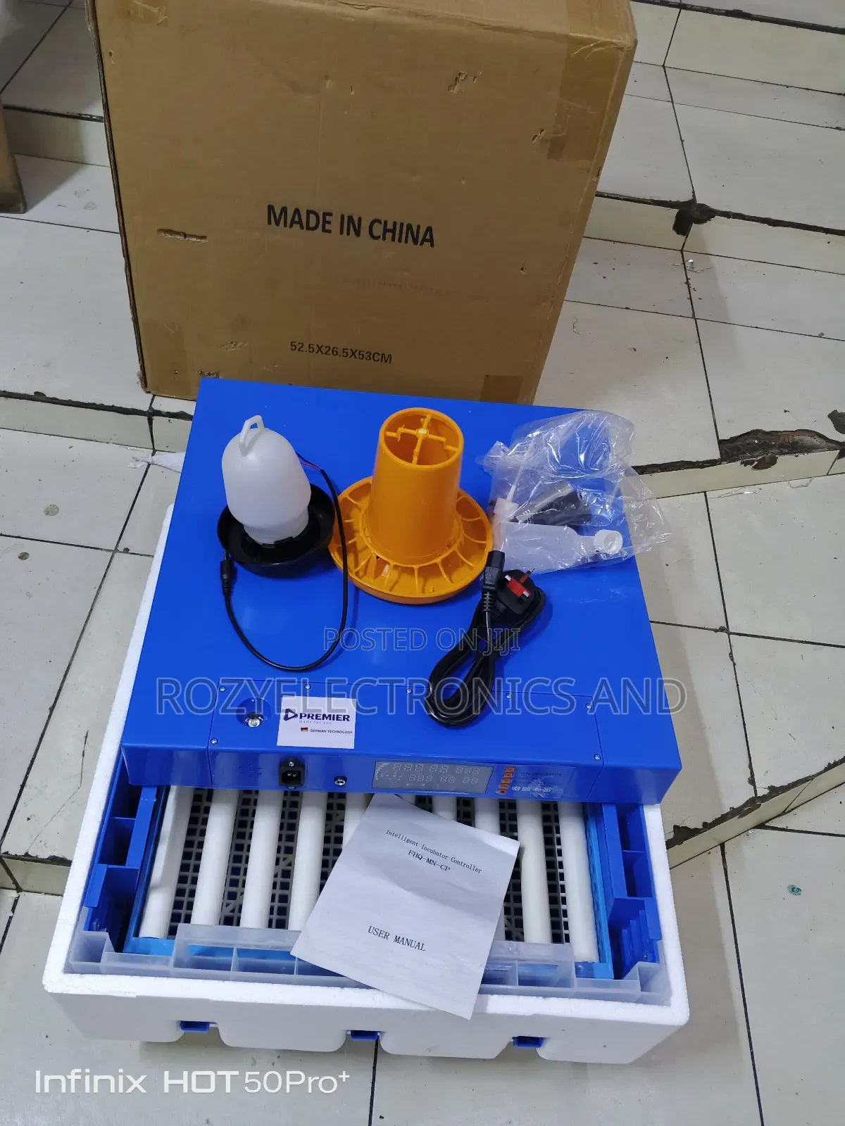 Ac Dc 64 Eggs Incubator Automatic