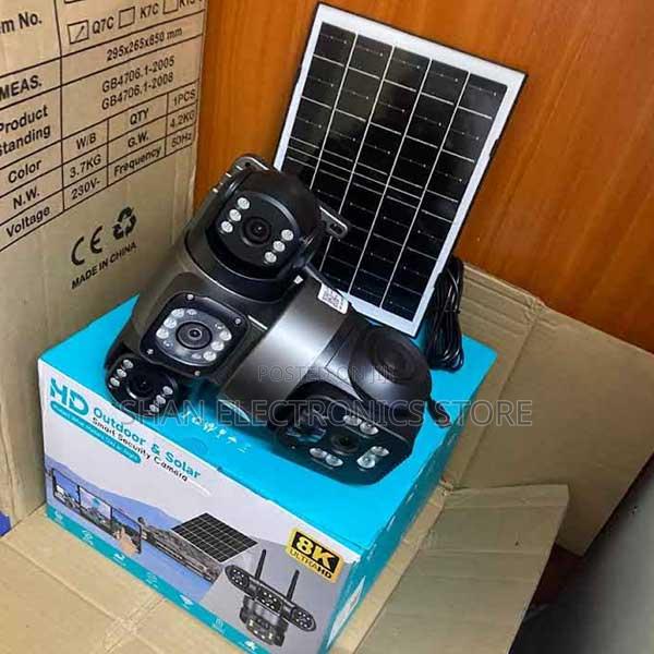 355° Pan, 90° Tilt 24/7 Operation Triple Lens 4g Solar PTZ Cam