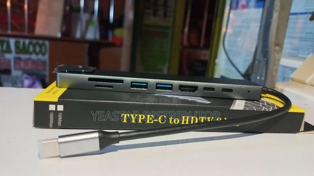Type C to HDTV 8 in 1 Hub - thumbnail 2