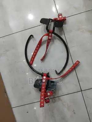 Heavy Steel Tree Climbing Irons With Sharp Spikes