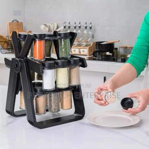 18pcs Rotating Spice Rack - thumbnail 2