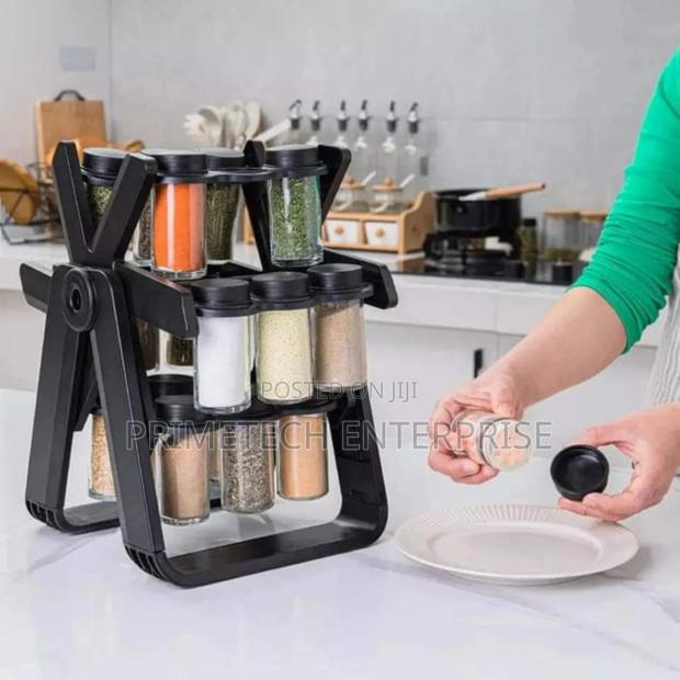18pcs Rotating Spice Rack - main view