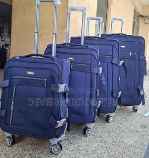 Managerial 4 in 1 Fabric Laxurious Suitcase Briefcase Travel Bag