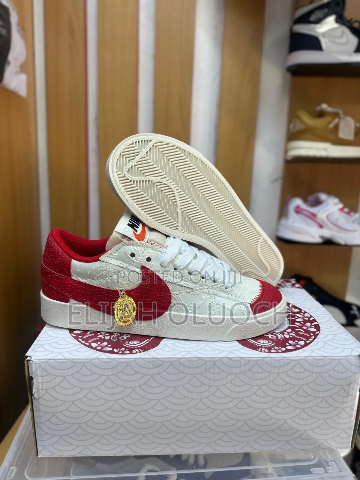 Nike Blazer Low _"Year Of The Snake White Red"_