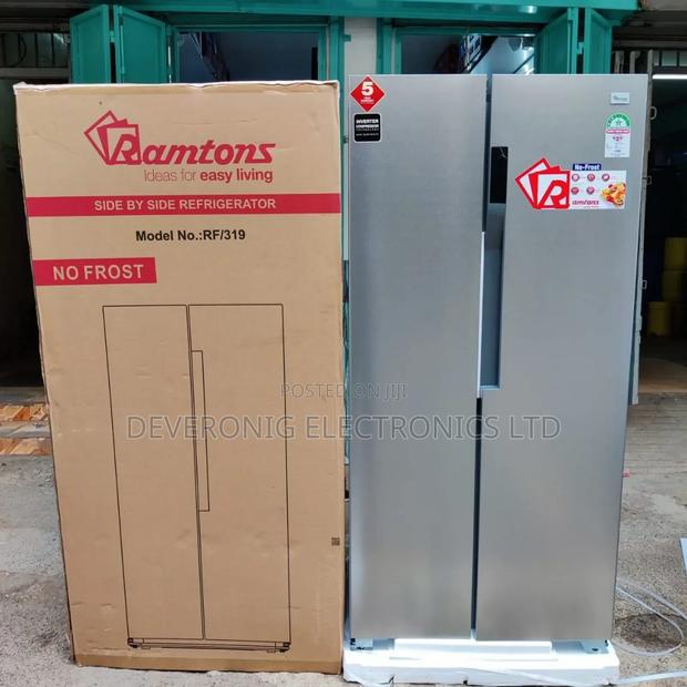 *Ramtons Side by Side Fridge No Frost 430litres Rf319