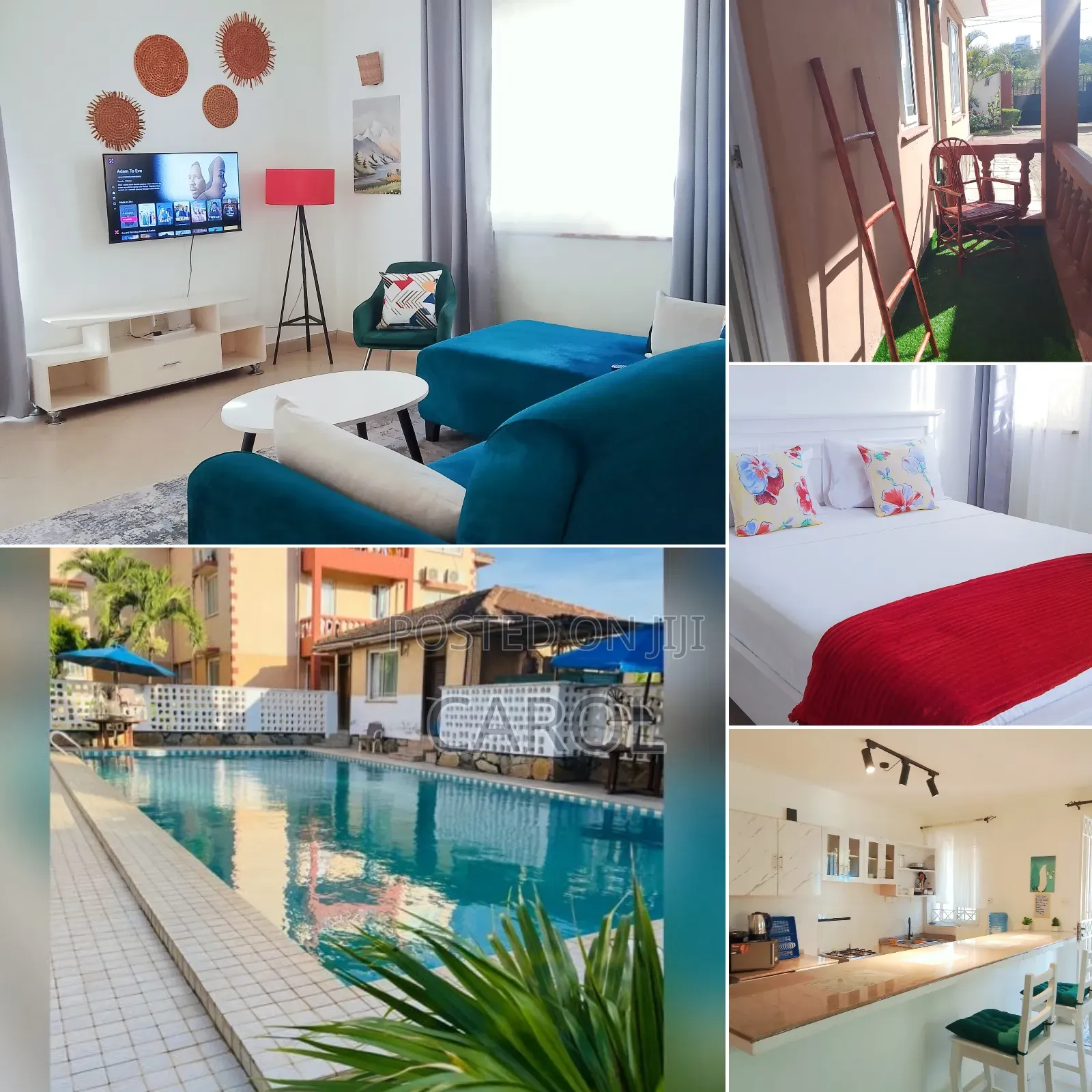 1br ,Pool,Ac,5 Mins Walk to Beach, in Nyali 1st Avenue