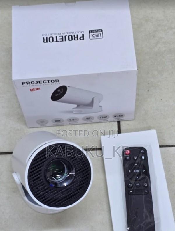 Hy300ultra Portable Projector With Wifi 6 And Bluetooth