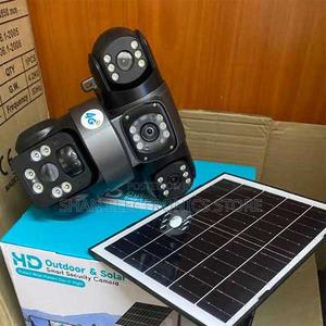 Two-Way Audio, Pan-Tilt Triple Lens 4g Solar PTZ Cam