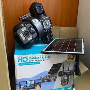 PTZ CCTV With Pir Motion Detection, Night Vision , 360° View 3-Lens