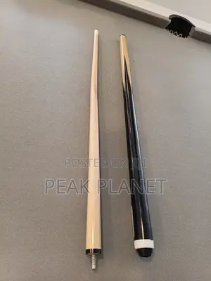 Original Wooden Pool Cue Stick – 2 Piece