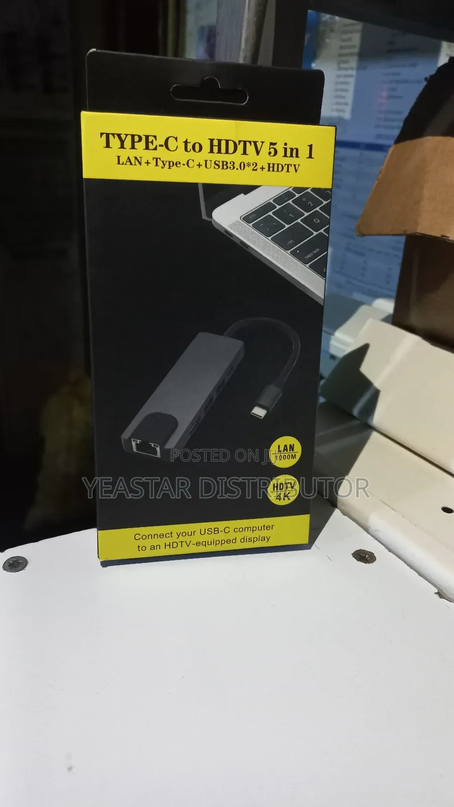 Type C to HDTV 5 in 1 Usb Hub