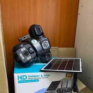 Zoom Lens Three-Sensor System 15mp Ultra Hd 4g Solar Security Cam - main view