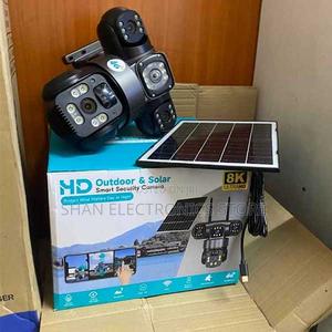 Night Vision 360°View 15mp 3-Lens 4g Solar Security Cam V380 Pro - main view