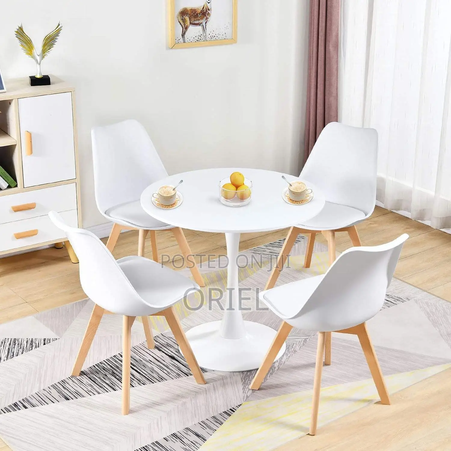 Dining Set : 4-Seater Eames Dining Set