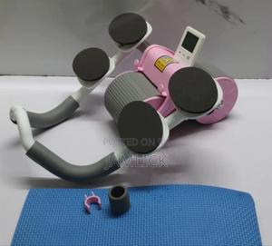4-Elbow Pad Automatic Rebound Abdominal Wheel - Pm - thumbnail 2