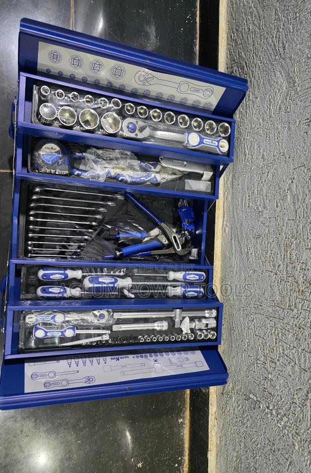 Blue Mechanical Toolset With 85 PCS - thumbnail 3