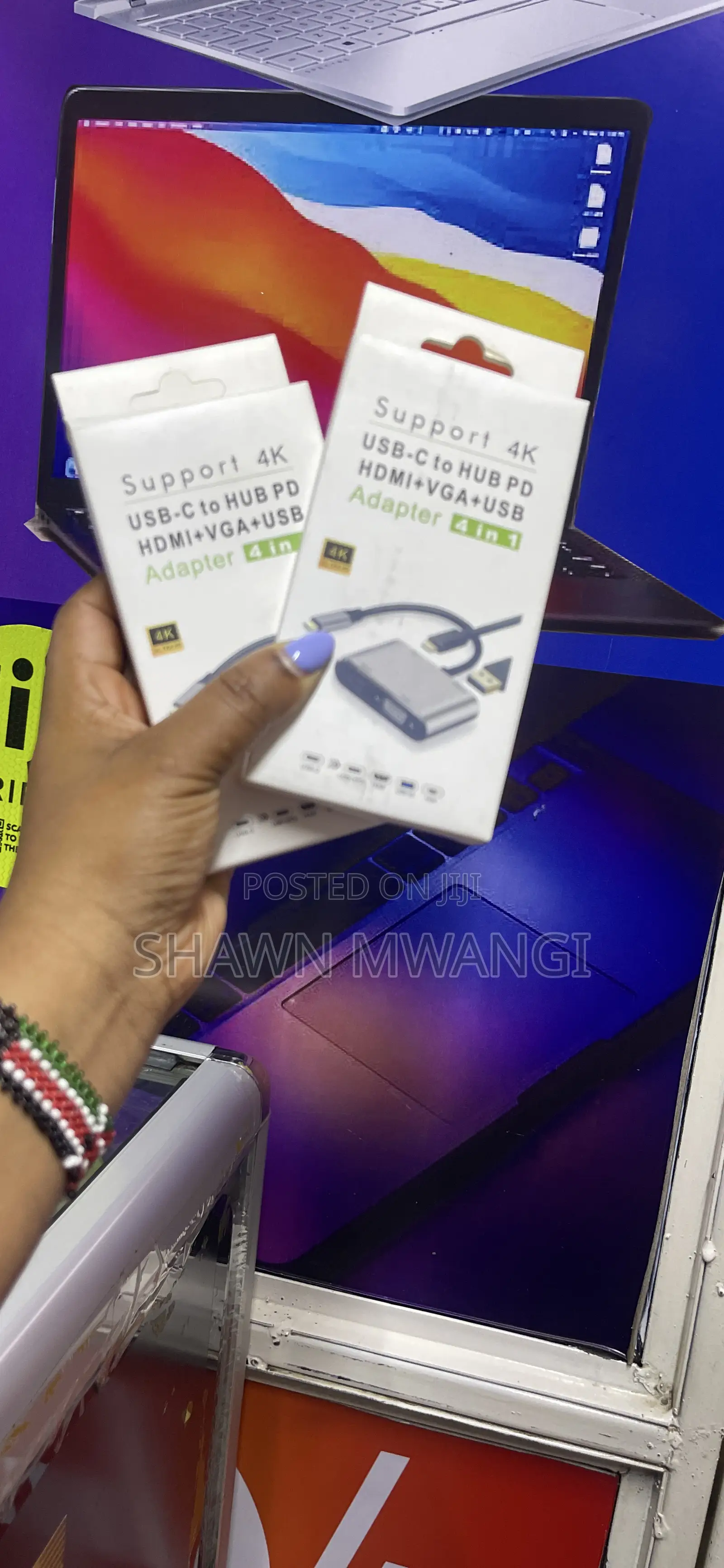 Brandnew Type C 4in1 Hdmi+Vga+Usb 