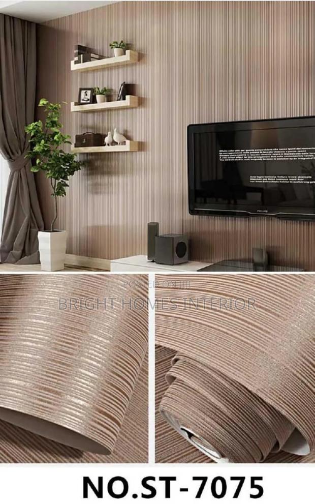 Brown Plain Color Wallpaper