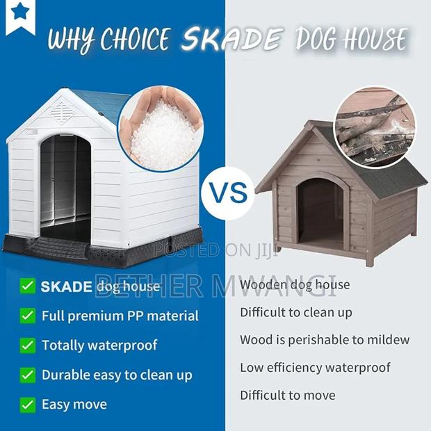 Large Durable Waterproof Plastic Pet House In Kenya - thumbnail 5