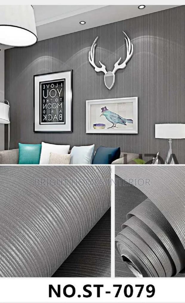 Grey Plain Color Wood Texture Like Wallpaper