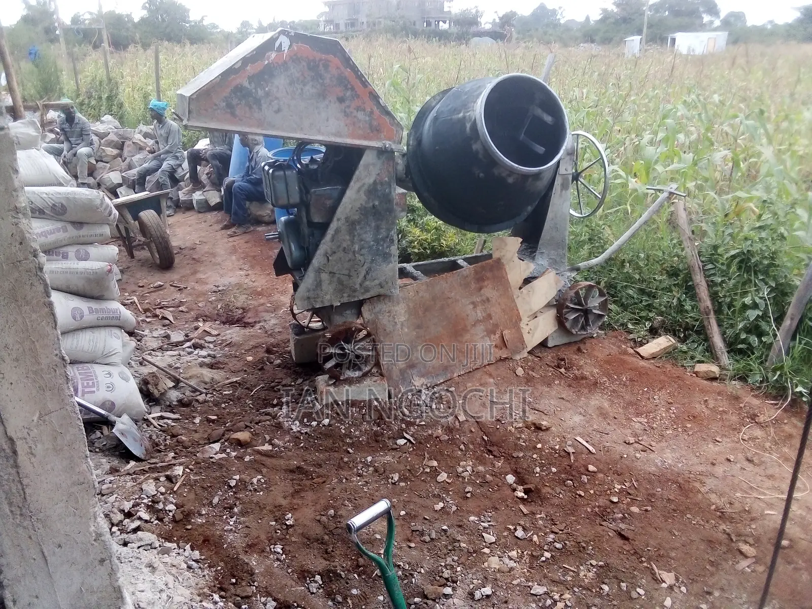 Concrete Mixer and Poker Vibrator for Hire