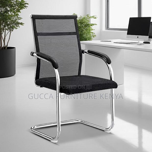 Ergonomic Mid Back Mesh Conference Chair - thumbnail 13