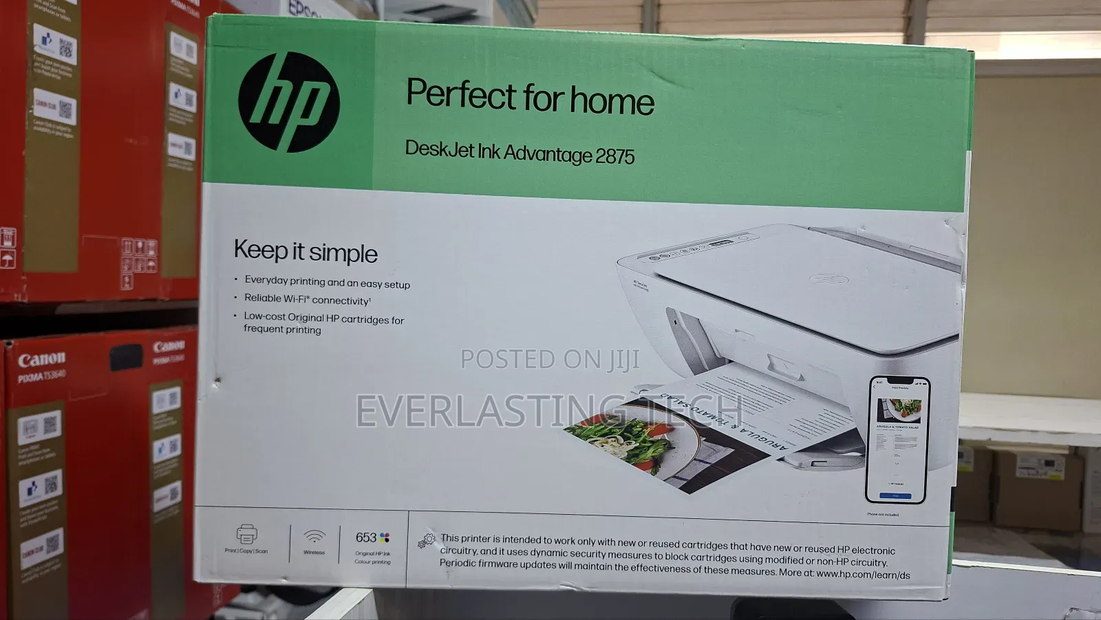 Hp Deskjet Ink Advantage 2875 All-in-One Printer - (588j7b)