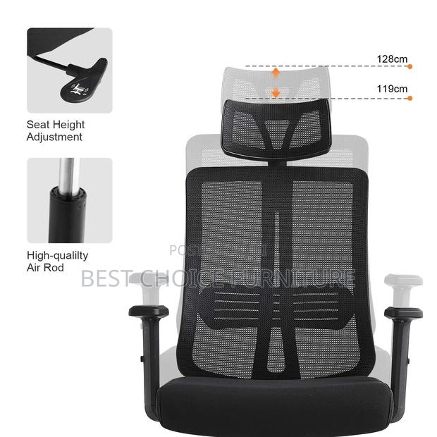 Office Chairs; Ergonomic Orthopedic Office Chair – High Back - thumbnail 17