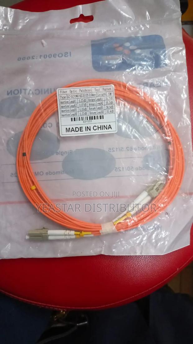 Fibre Optic Patchcord Lc-Lc Om2 5 Meters Multi-Mode