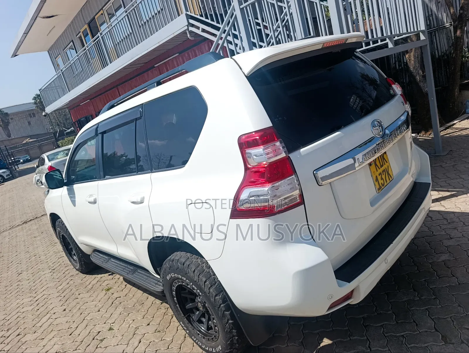 Toyota Land Cruiser Prado 2015 White