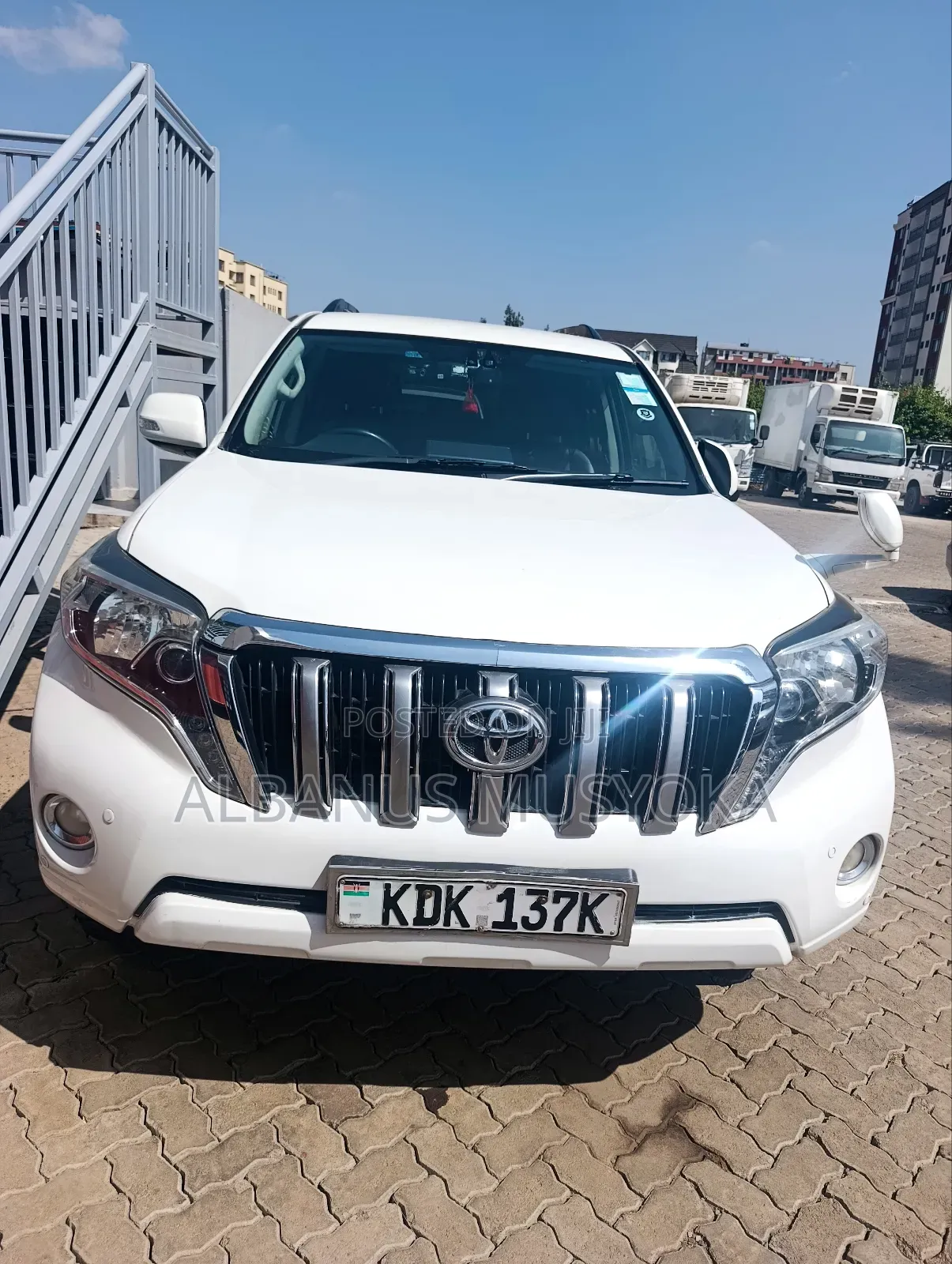 Toyota Land Cruiser Prado 2015 White