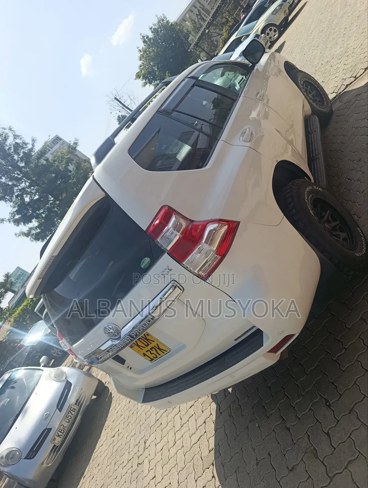 Toyota Land Cruiser Prado 2015 White