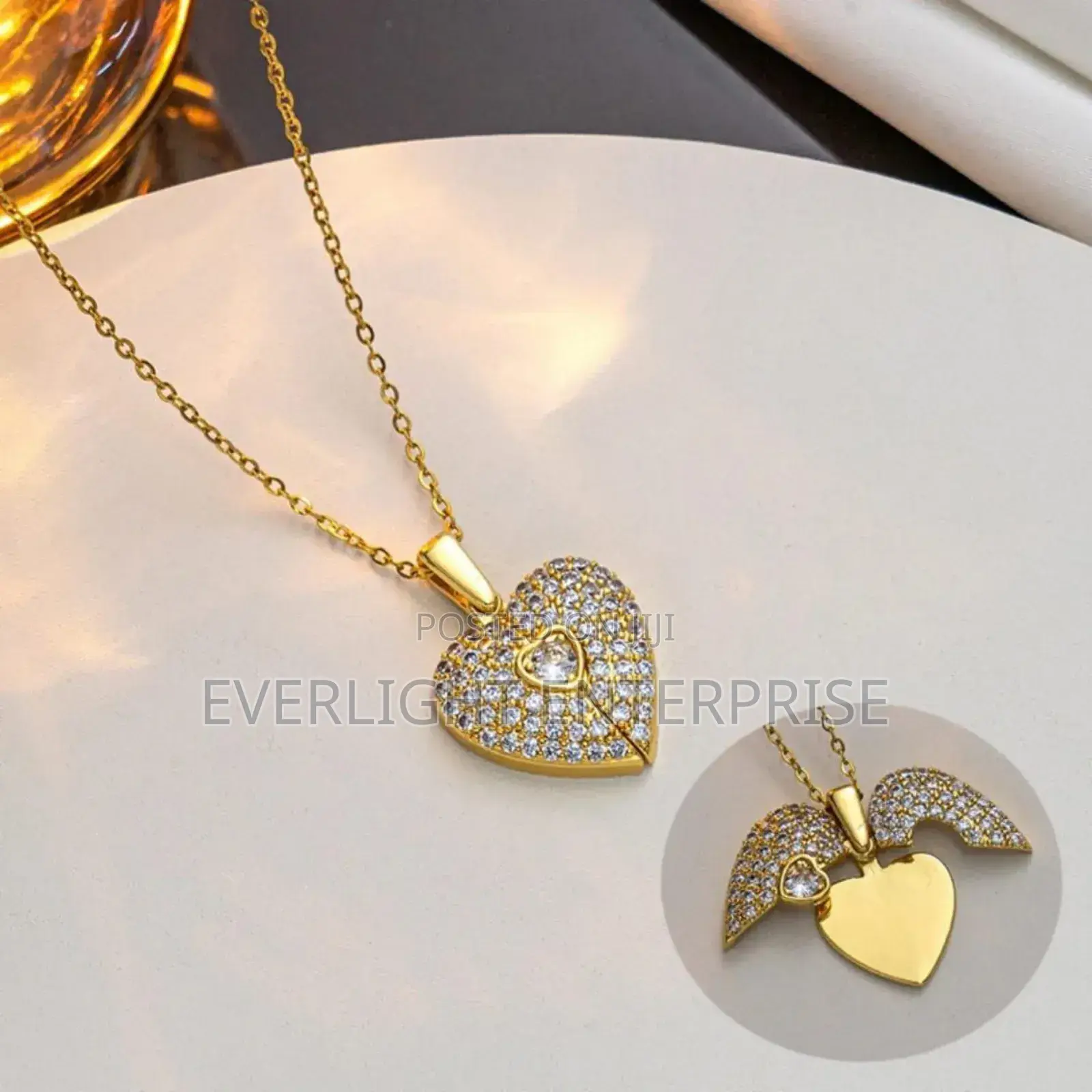Valentines Ladies Heart Necklace