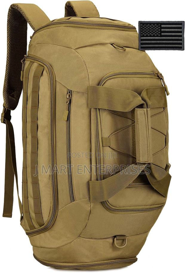 Protector Plus Tactical Duffle Bag Men Sports Gym Backpack - main view