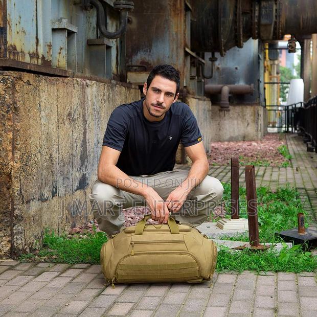 Protector Plus Tactical Duffle Bag Men Sports Gym Backpack - thumbnail 3