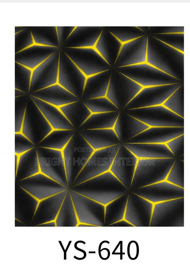 Black and Gold 3d Wallpaper Available