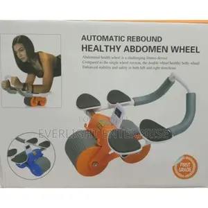 4 Elbow Pad Automatic Rebound Healthy Abdominal Wheel