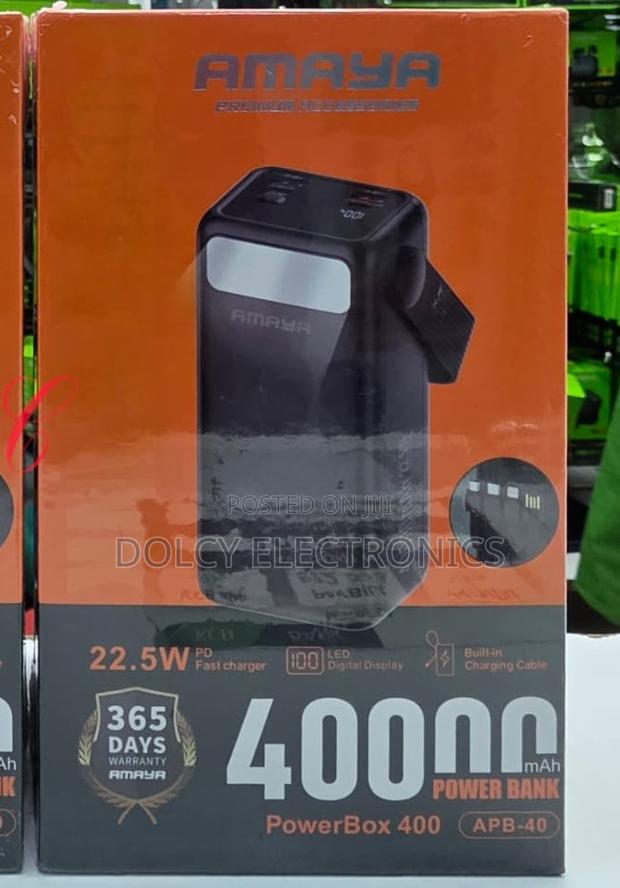 Amaya Powerbox 400 Apb-40 40,000mah 22.5w Power Bank - thumbnail 2