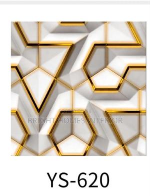 White and Gold 3d Club and Studio Wallpaper - thumbnail 2