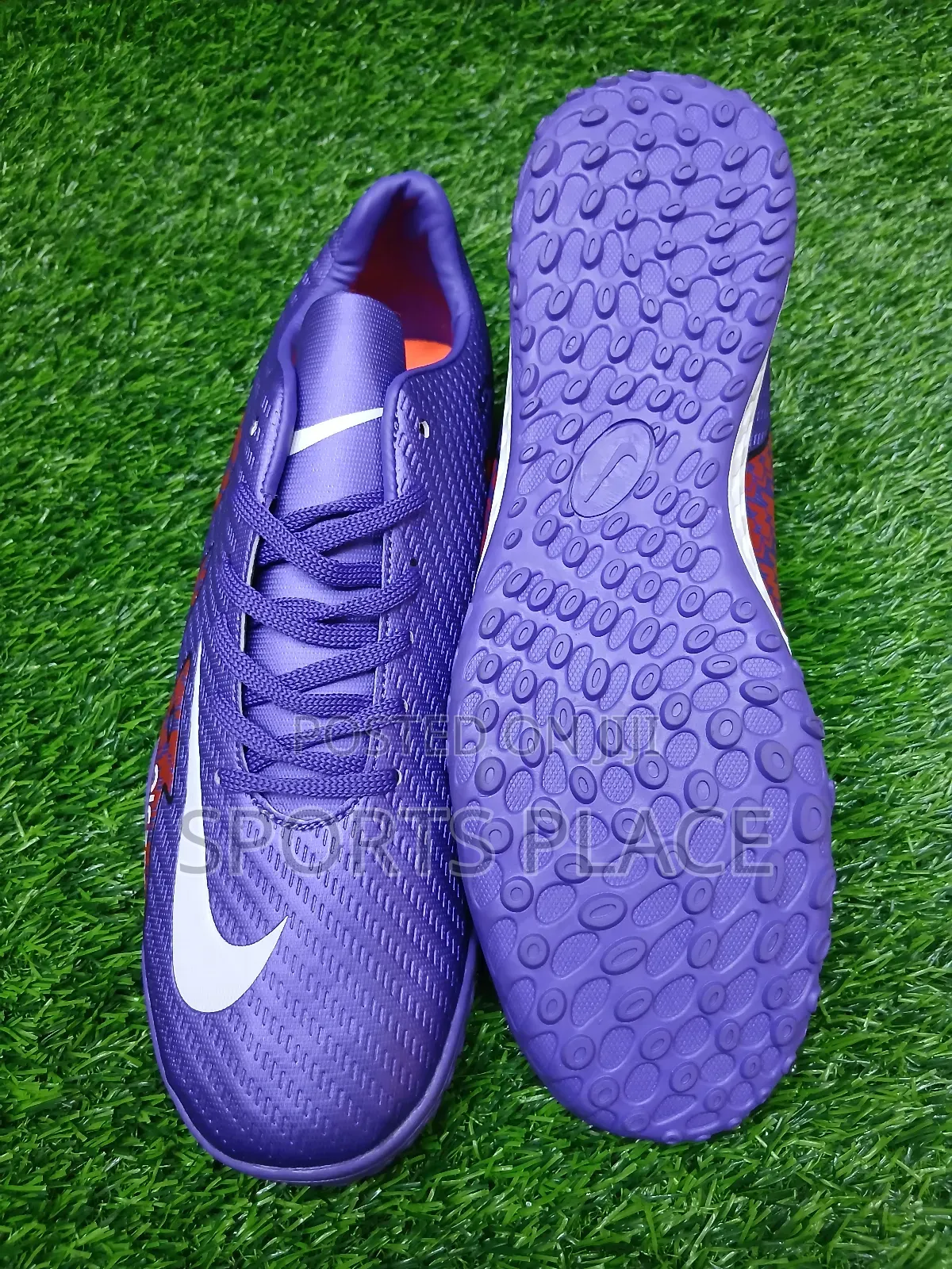 Nike Zoom Grand Purple Turf Football Boots