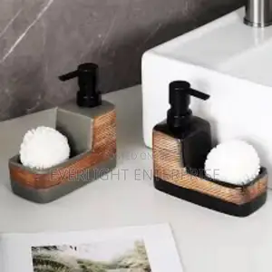 Fancy Single Cube Ceramic Lotion /Soap Dispenser