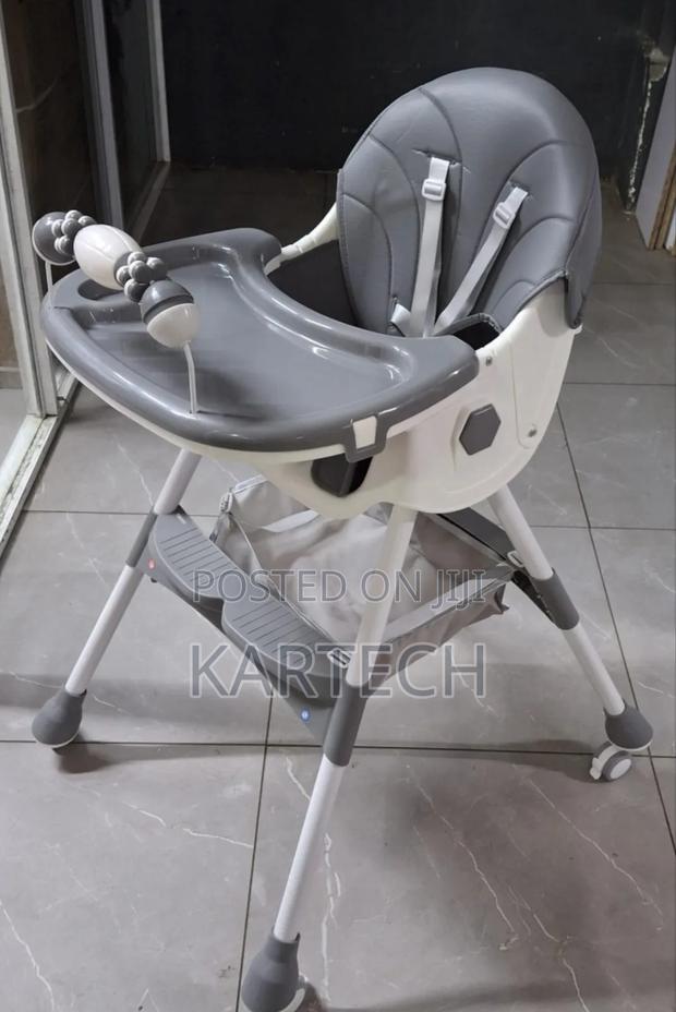 2-in-1 Baby Feeding Chair / High Chair ( Grey, Orange)
