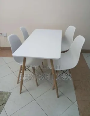 White Dinning Set